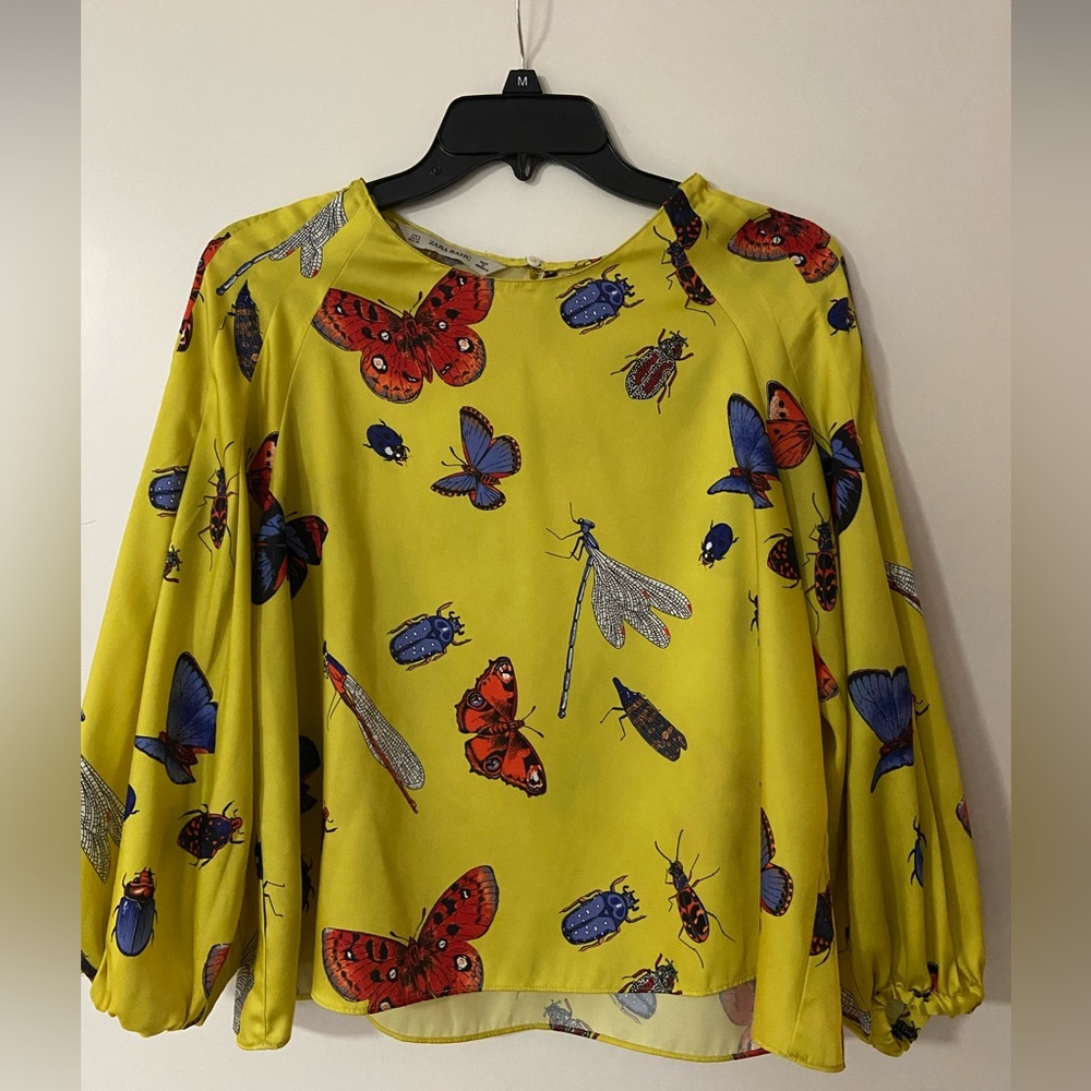 Zara Bug Blouse